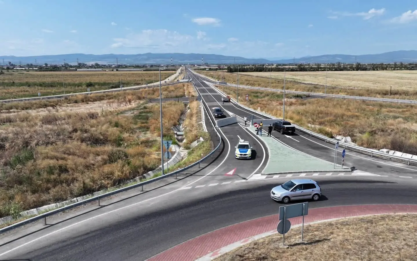 S-a deschis circulația pe Centura de Nord a Focșaniului: legătura dintre DN2D și Autostrada Moldovei A7