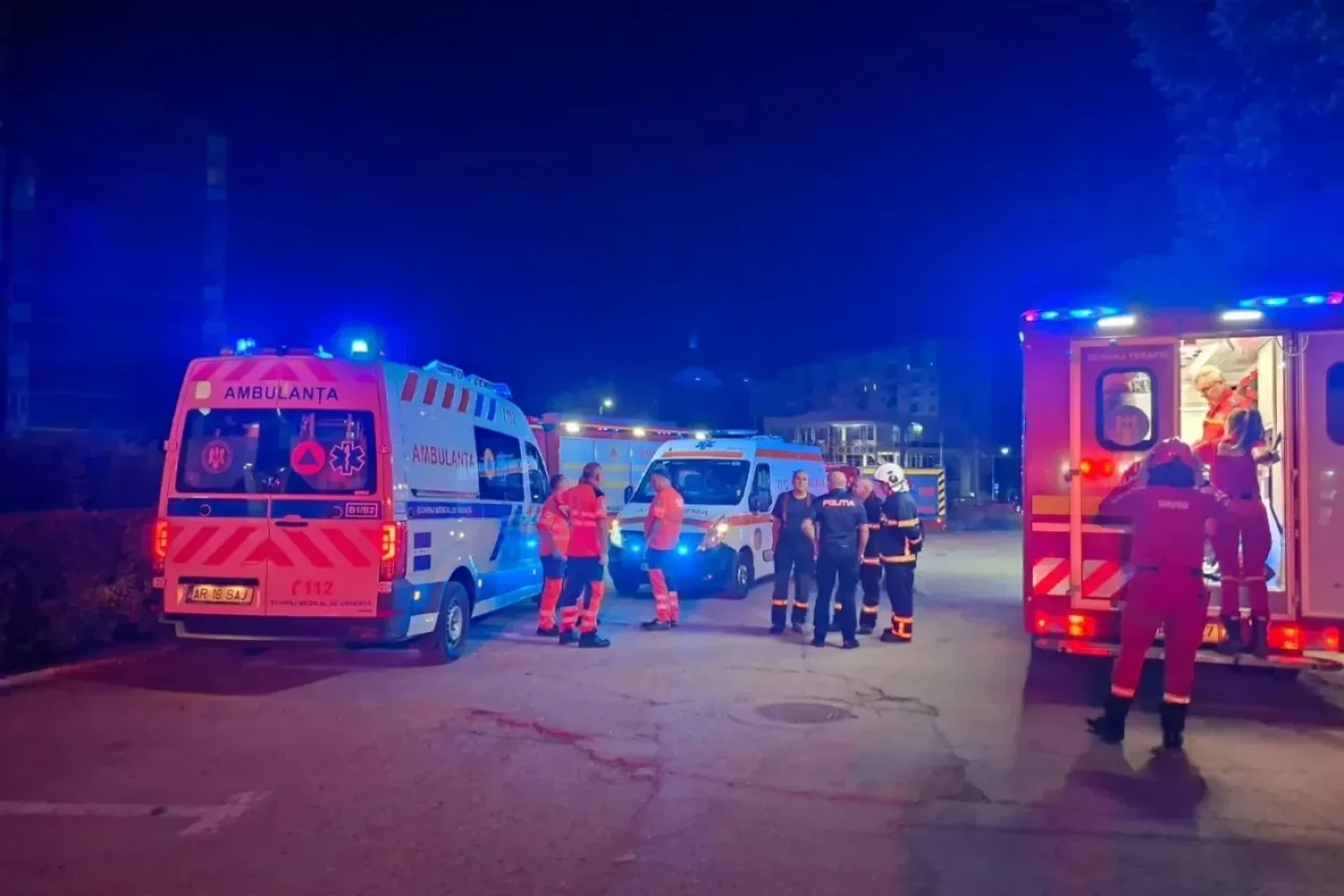 Cauza incendiului de la centrul medical din Arad: un pacient ar fi dat foc unor ziare