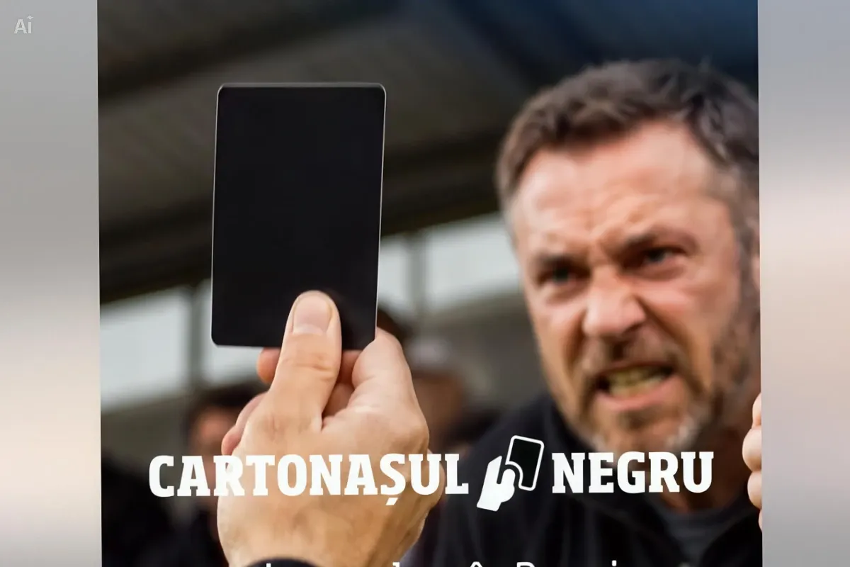 Cartonașul negru apare în fotbalul din România. Meciurile copiilor pot fi oprite definitiv din cauza părinților