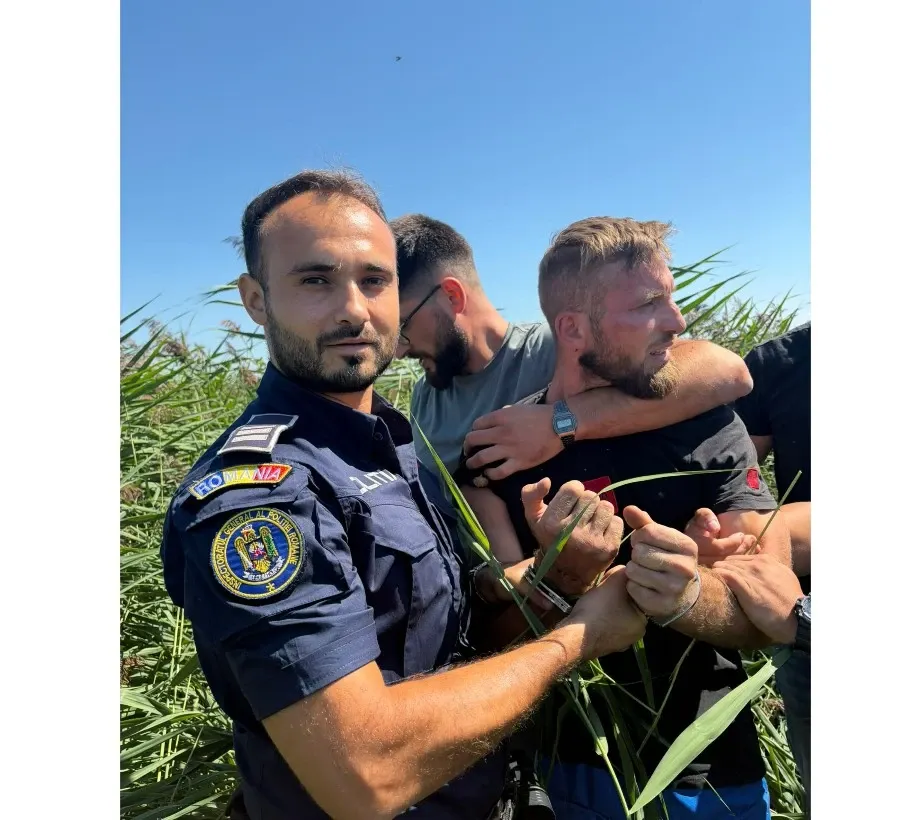 Fugarul din Republica Moldova, urmărit cu elicopterul prin România, prins de poliție pe un câmp din Dolj | VIDEO