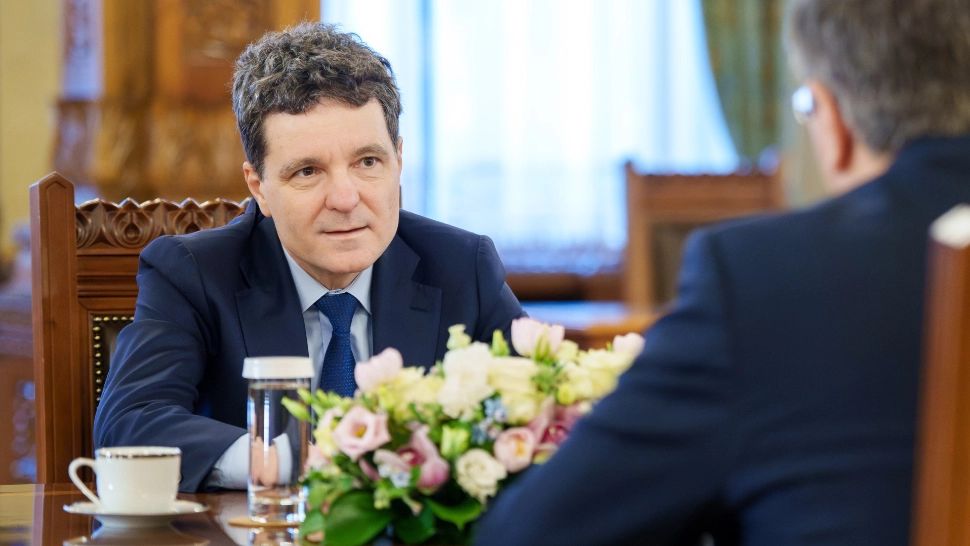 Președintele Nicușor Dan îl va primi, la Cotroceni, pe președintele Parlamentului Republicii Moldova