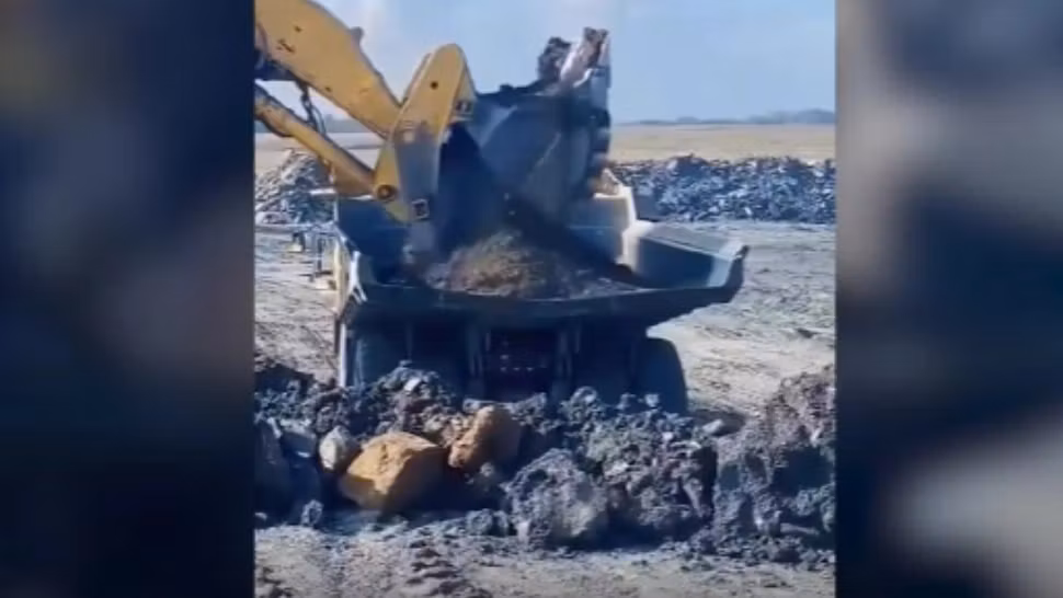 Rușii au început să exploateze mangan la Zaporojie