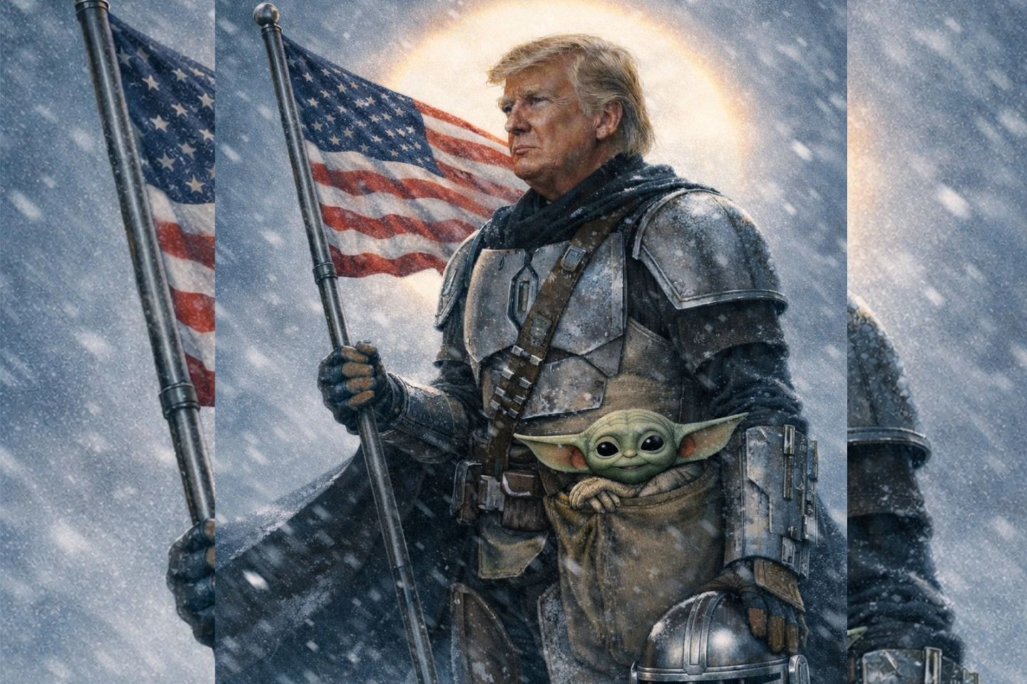După Isus și Papă, Donald Trump „a ajuns” și vedetă Star Wars
