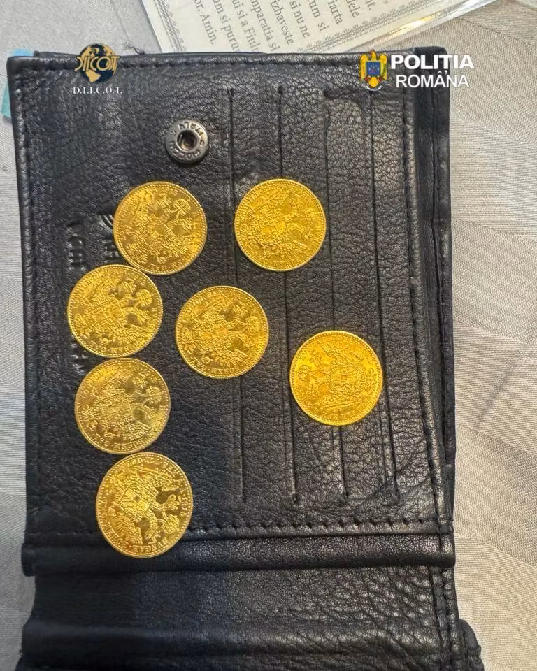 Percheziții DIICOT în Satu Mare. Trei bărbați, acuzați că au furat ducați de aur și zeci de mii de euro din Austria