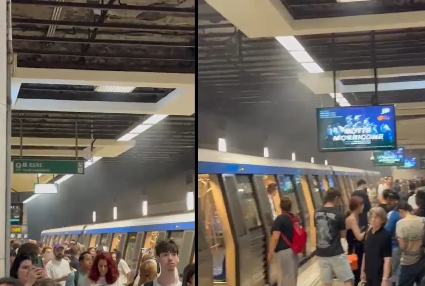 Panică la metroul din București: fum și miros puternic de ars la Piața Unirii 2  -VIDEO