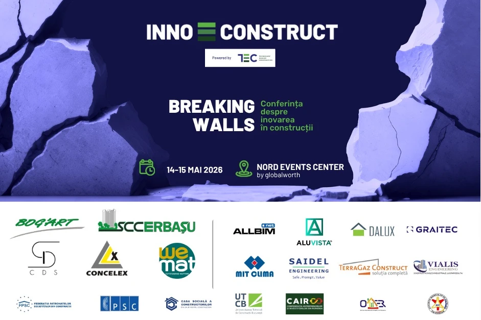 INNOCONSTRUCT 2026: conferința care discută prezentul și definește viitorul construcțiilor