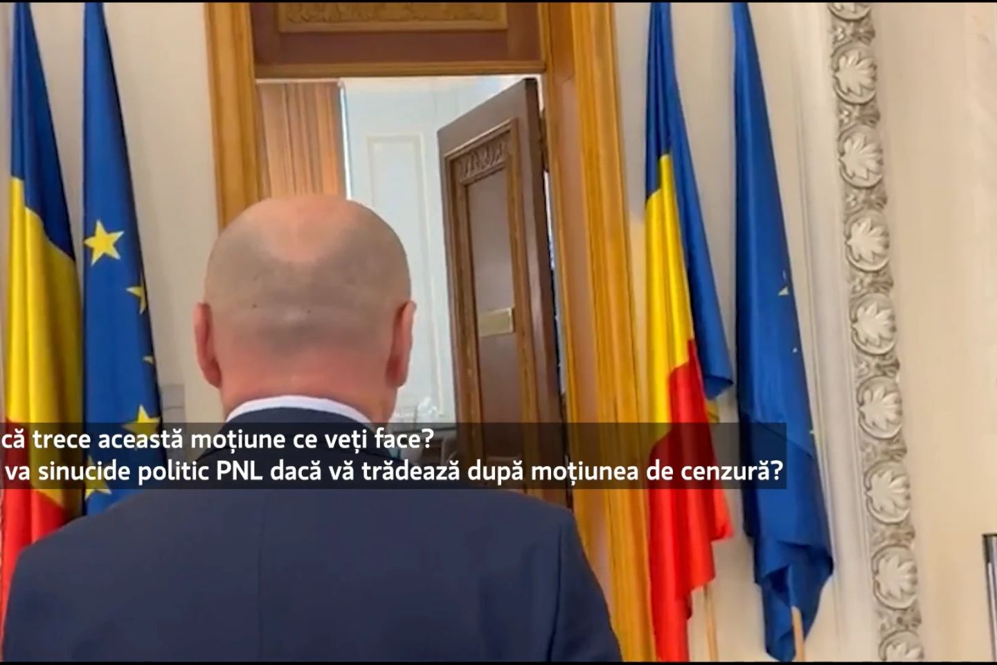 Ilie Bolojan sfidează presa chiar și cu câteva ore înainte de moțiunea de cenzură – VIDEO