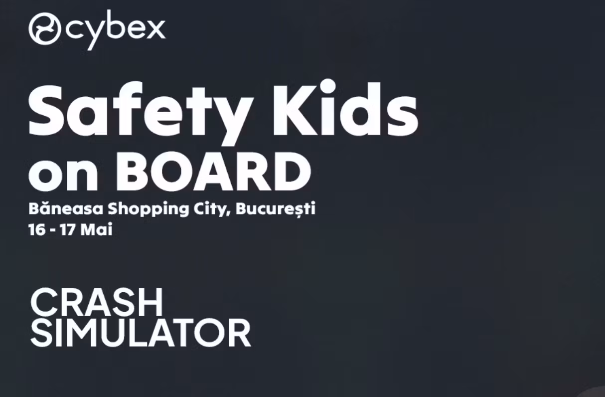 Baby Market organizează Safety Kids On Board, un eveniment dedicat siguranței copiilor în mașină!