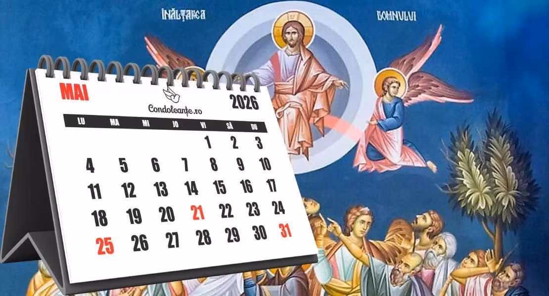 Calendar ortodox 17 mai 2026. Sunt celebrați doi sfinți, ocrotitorii credincioșilor aflați în suferință