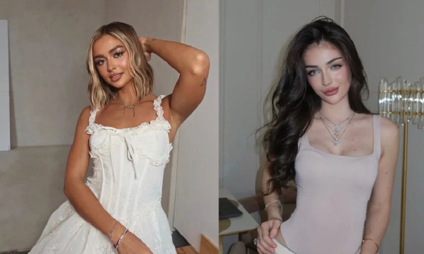 Scandalul divelor de TikTok Iuliana Beregoi și Andreea Bostănică escaladează. Poliția a intrat pe fir