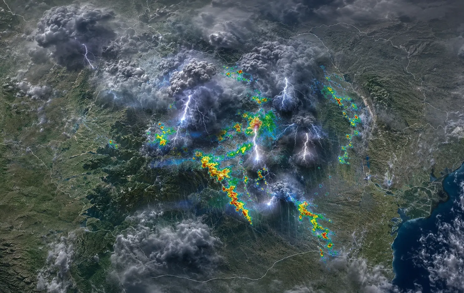 Alertă meteo de ploi torențiale și vijelii. ANM anunță grindină și rafale de până la 50 km/h în mai multe regiuni
