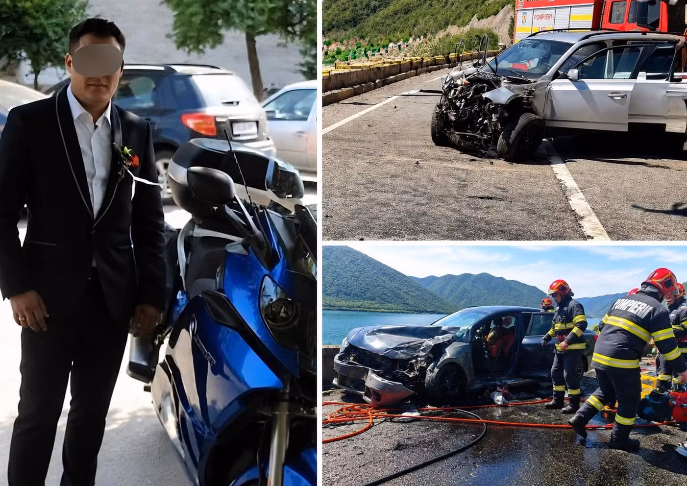 Detalii șocante: un polițist de 37 de ani, mort într-un grav accident pe DN6, în Mehedinți. Un pompier a fost implicat în carambol | VIDEO