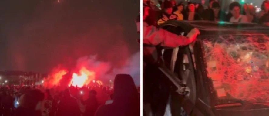 Haos la Paris după calificarea PSG în finala Ligii Campionilor! Şase persoane au fost reţinute de poliţie