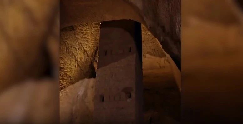 Tunel secret de 120 de metri: cuib al mafiei