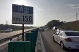Accident pe A2, la Cernavodă: șase mașini implicate, o persoană rănită. Trafic restricționat spre București