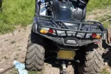 Tânăr de 18 ani, mort într-un accident cumplit cu ATV-ul în Prahova. S-a izbit violent de un utilaj aflat pe marginea drumului