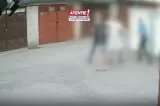 Scene șocante: bătaie în plină stradă în fața copiilor