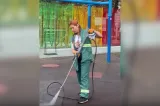 Echipele „Totul Verde” igienizează parcurile din Sectorul 4