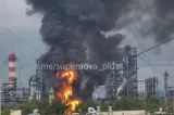 Incendiu la un depozit petrolier din Krasnodar: drumurile spre Crimeea, închise 
