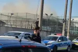 Incendiu la o terasă de lemn din Constanţa. Aproximativ 40 de persoane s-au evacuat 