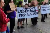 Studenții din Cluj au ieșit în stradă pentru a cere anularea „Legii Bolojan” din Educație și a denunța măsurile de austeritate - VIDEO