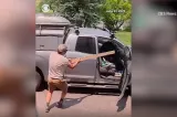 Urs, găsit de proprietarul unei mașini pe scaunul din dreapta