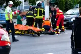 Momentul în care două surori sunt spulberate pe o trecere de pietoni din Bușteni. Copilele au ajuns în stare gravă la spital - VIDEO