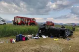 Trafic blocat pe DN 1 Cluj-Napoca - Oradea. Șase persoane au fost rănite în urma unui grav accident -FOTO