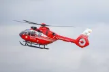 Intervenţie de urgenţă a elicopterului SMURD în Munţii Călimani, după un accident cu ATV-ul