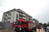 Explozie într-un bloc nou din Sibiu. Zeci de locatari evacuați – FOTO