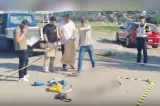 O femeie a fost găsită într-o baltă de sânge, în stradă. Scene șocante în Iași