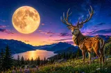 "Luna Cerbului" luminează cerul pe 29 iulie. Ce aduce Luna Plină din Vărsător pentru fiecare zodie
