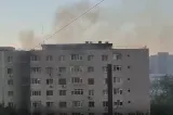 Incendiu devastator în Capitală. Un bloc a fost înghițit de fum