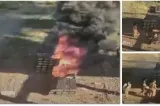 Incendiu provocat intenționat lângă Gara de Sud din Timișoara. Circulația trenurilor, pusă în pericol