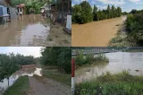 Județul Olt, măturat de furtuni. Mai multe gospodării au fost inundate – FOTO