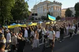 Noi probleme pentru Zelenski. Mii de persoane au manifestat la Kiev pentru a cere întoarcerea fostului ministru al Apărării