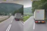  Șofer de TIR, arestat după ce a fost prins băut la volan în Cluj. A fost filmat conducând haotic și evitând la limită mai multe accidente