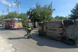 Accident grav în Iași: trei copii, de 9, 12 și 13 ani, și o femeie au fost răniți și transportați la spital