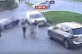 Bolid de 400.000 de euro scăpat de sub control. Fiul unui oligarh rus spulberă doi oameni pe trotuar