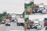Accident rutier grav pe Centura Capitalei, în zona Cățelu. Traficul este îngreunat-FOTO 
