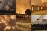 Iadul pe pământ într-un sat românesc din Serbia. Fumul a ajuns până la Timișoara-VIDEO