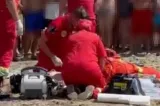 Un bărbat de 56 de ani s-a înecat în Mamaia Nord. Pe litoral era arborat steagul roșu