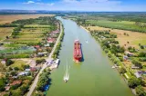 Canalul Sulina, tot mai aglomerat: traficul navelor comerciale a crescut cu până la 50%