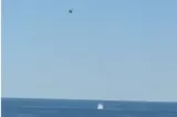 Momentul în care un F-16 românesc lovește drona maritimă din apropierea Neptun Deep - VIDEO