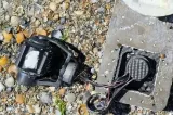 Salvamarul care a descoperit fragmentul de dronă în Olimp: „Am lăsat-o să eșueze”