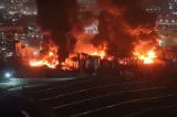 Incendiu uriaș la o uzină chimică din Chile. Explozii puternice și flăcări de peste 15 metri VIDEO