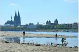     Nivelul Rinului a scăzut dramatic. Industria germană se confruntă deja cu probleme de aprovizionare