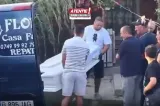Imagini sfâșietoare! Trupurile celor doi frați înecați în Olimp au ajuns acasă