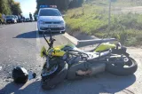 Motociclist de 36 de ani, mort într-un accident pe DN1, la Popasul Avrig, după ce motocicleta sa a fost lovită de o mașină