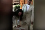 Primele imagini de la nunta lui Cristiano Ronaldo cu Georgina. Cei doi s-au căsătorit acasă